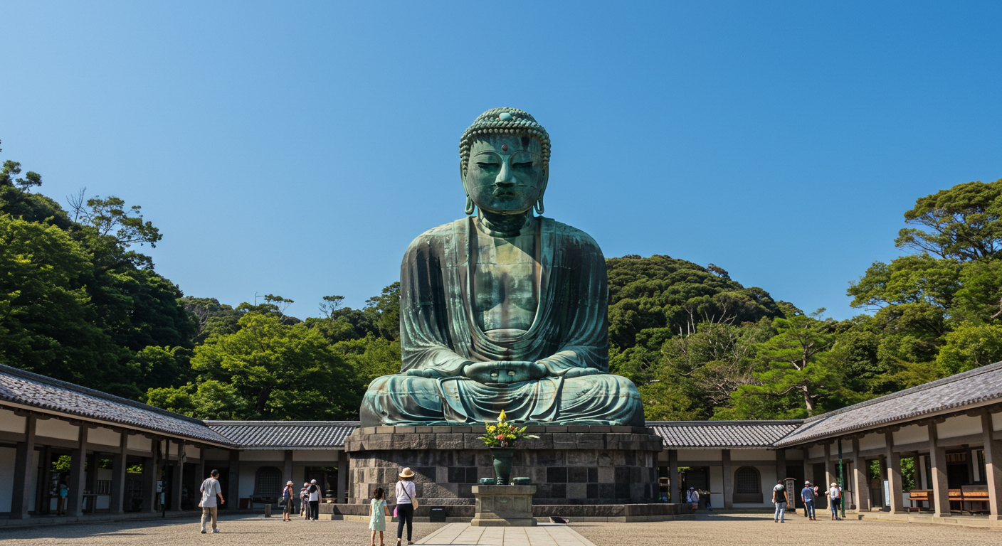 Great Buddha Statue in Kamakura