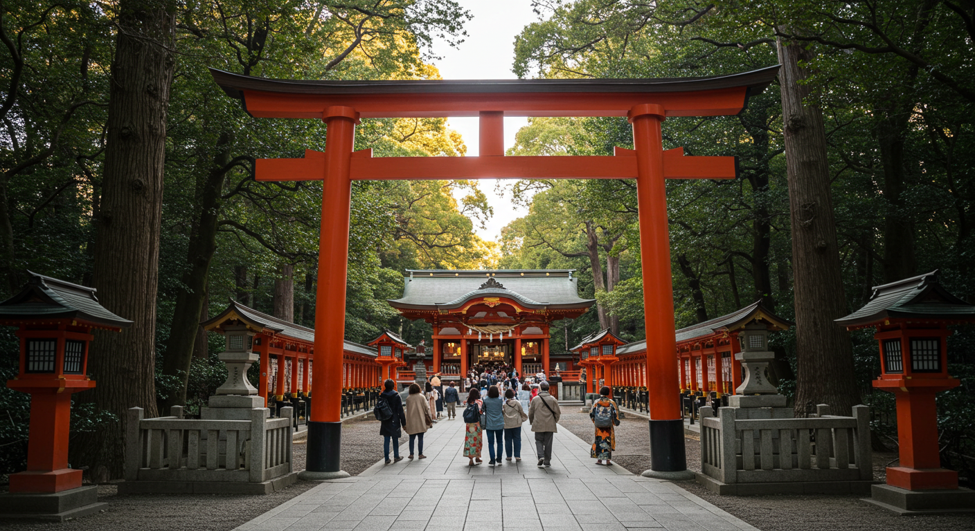 Meiji Shrine in Tokyo