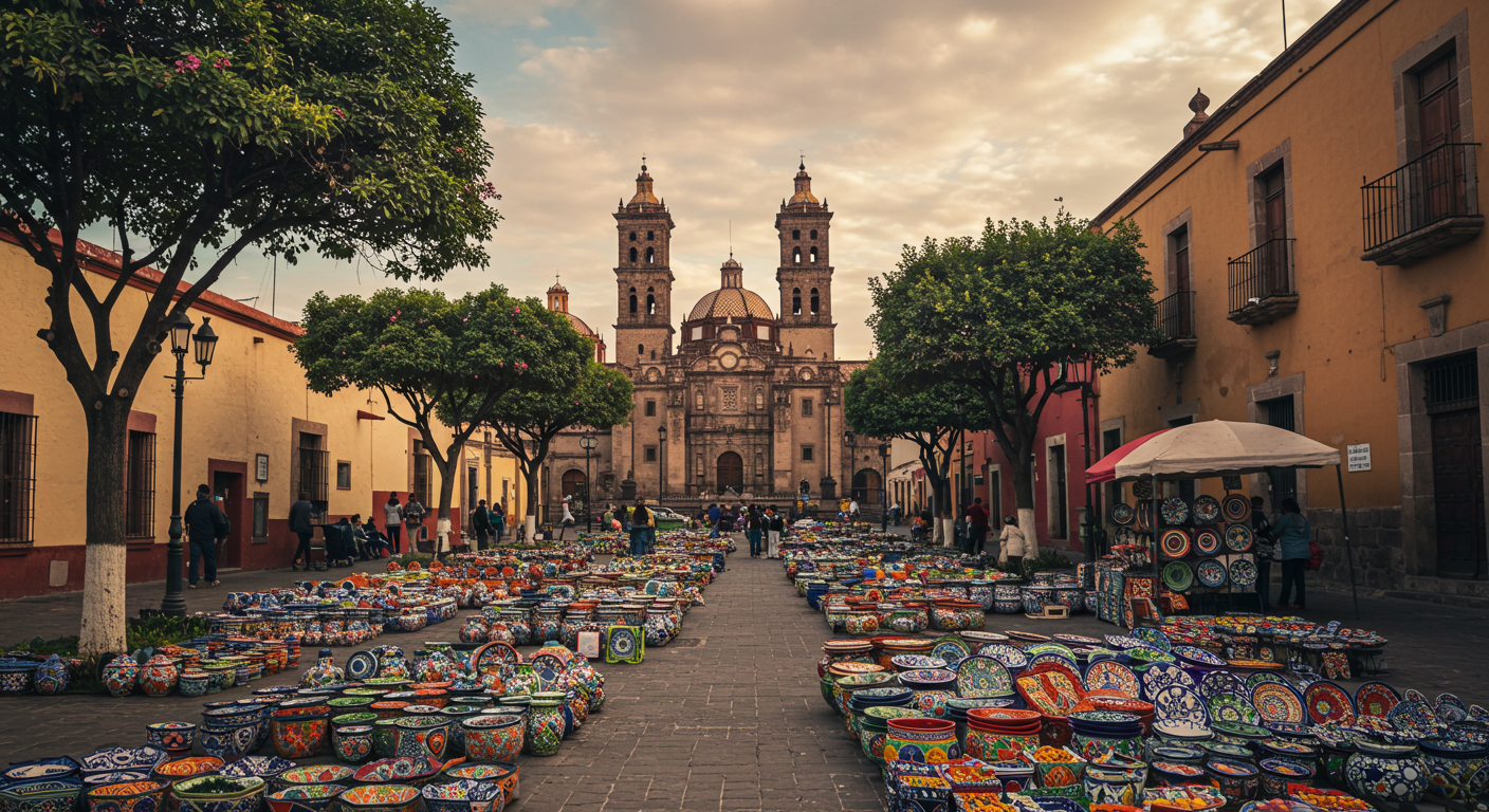 Colonial Streets of Puebla