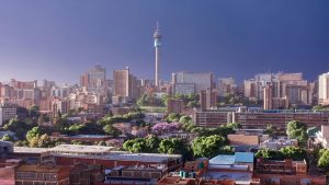 Johannesburg City Skyline